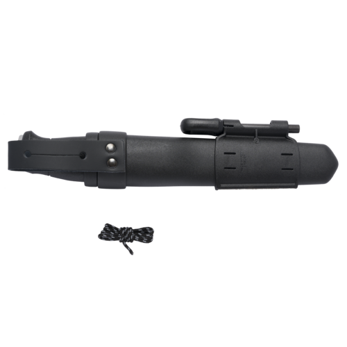 Morakniv Garberg (S) coltello da esterno con kit di sopravvivenza, nero