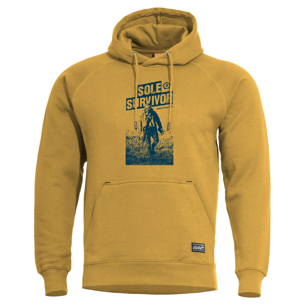 Pentagon Sole Survivor Φούτερ με Κουκούλα, Tuscan Yellow