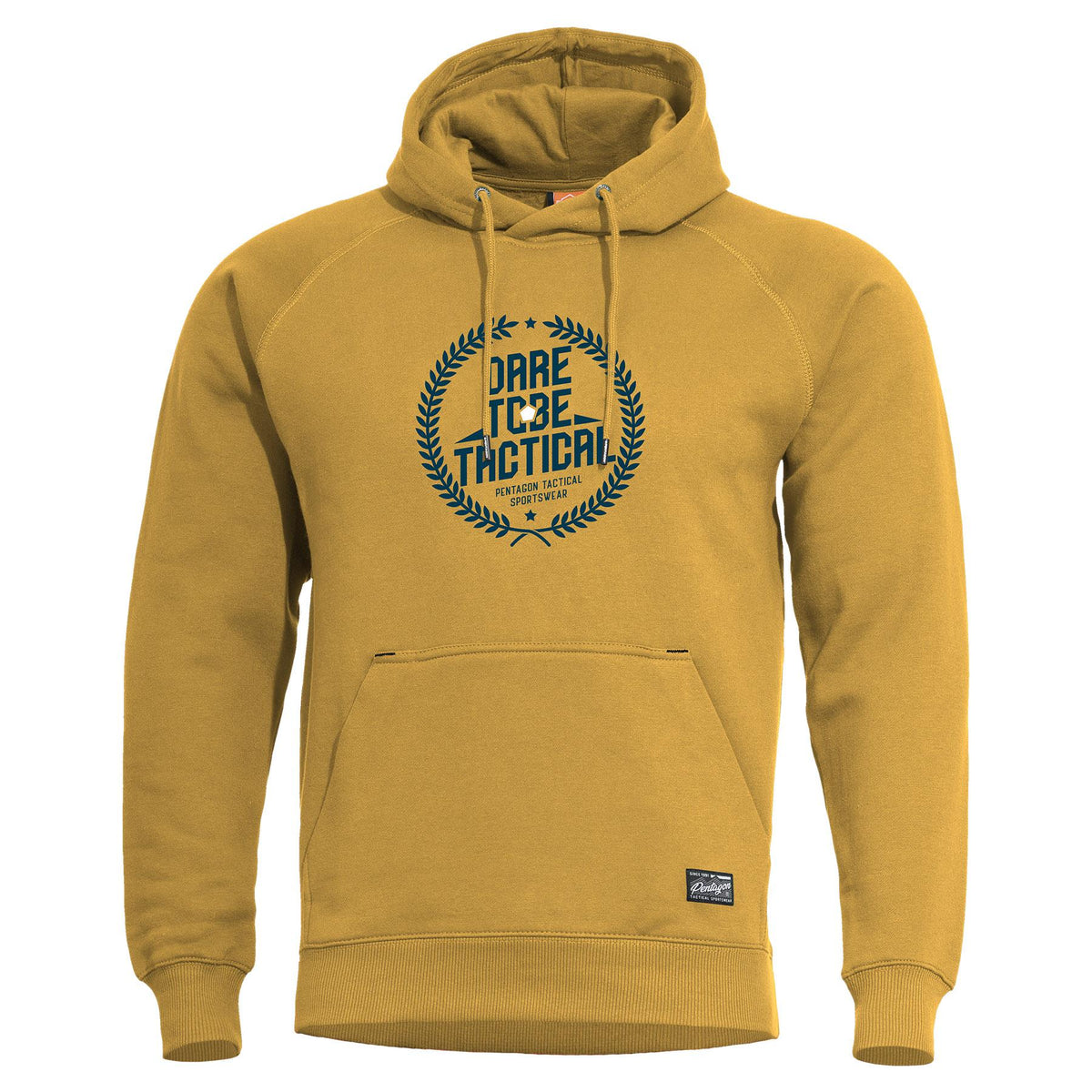 Pentagon Phaeton Hood felpa con cappuccio da uomo, tuscan yellow