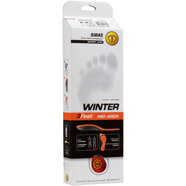 Sidas 3Feet Mid solette per scarpe invernali