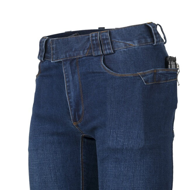 Helikon-Tex COVERT pantaloni tattici, denim mid - vintage worn blue