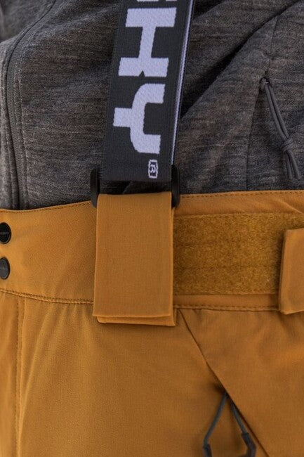 Husky Mitaly pantaloni da sci da uomo, senape