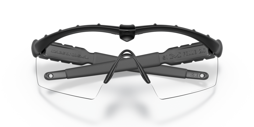 Oakley M Frame 2.0 Γυαλιά Balistικά με Διάφανο Φακό, Ματ Μαύρο