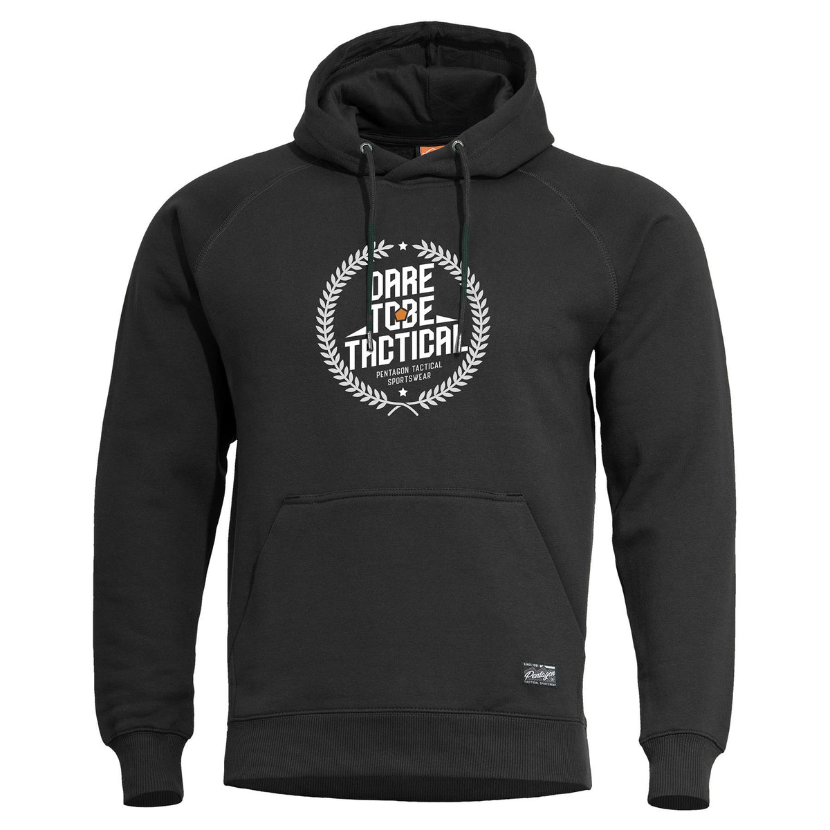 Pentagon Phaeton Hood felpa con cappuccio da uomo, black