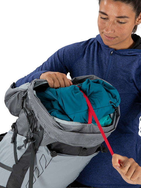 Osprey Tempest Pro 40 zaino da trekking, silver lining