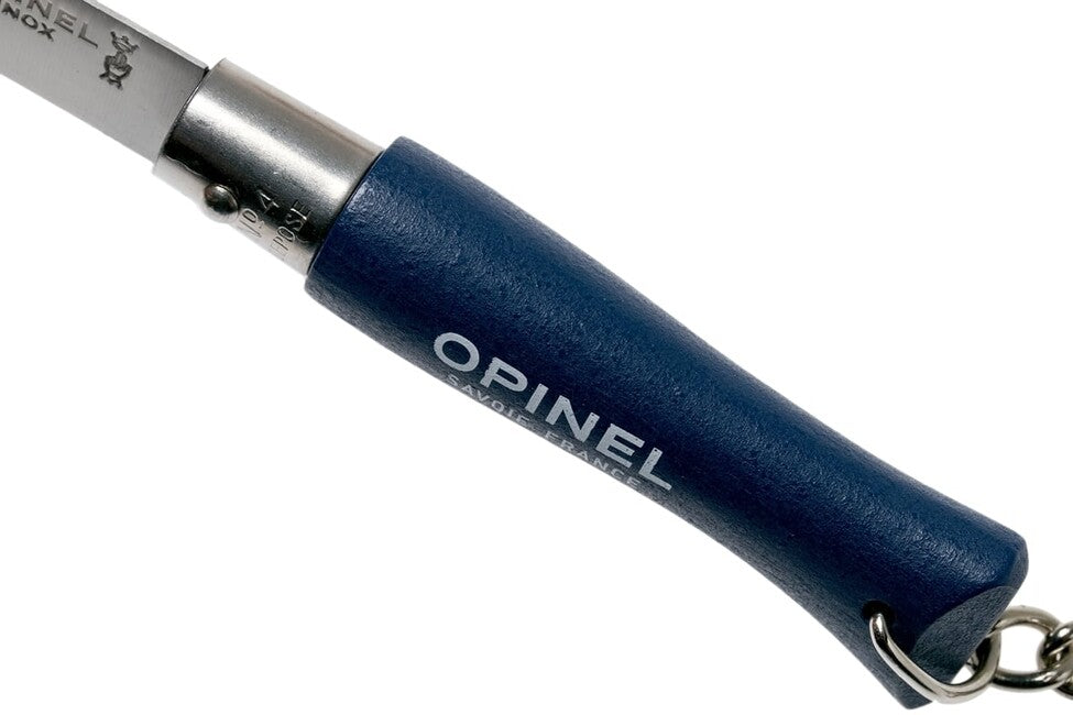 Opinel N°04 coltello pieghevole per chiavi vri, blu scuro