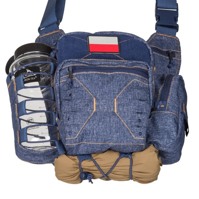 Helikon-Tex EDC borsa a tracolla - Nylon Poliestere Blend, melange, grigia