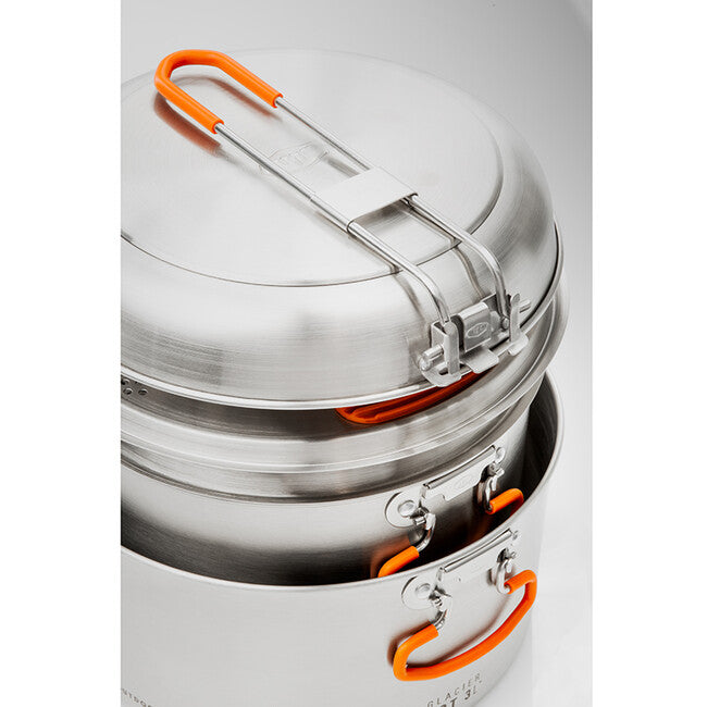 GSI Outdoors Glacier set di pentole da campeggio 2+3 l