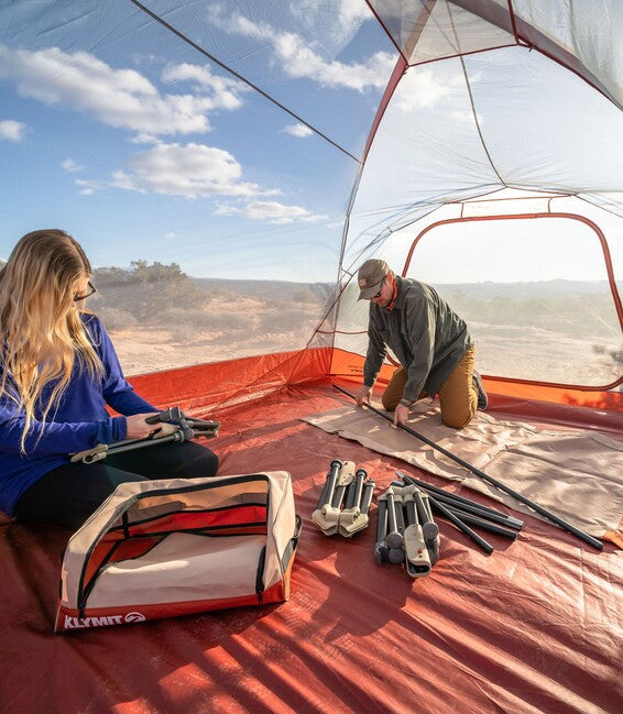 Klymit Mesa Lettino XL, rosso