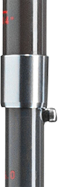 Leki Legacy FX TA bastoncini da trekking 110 - 130 cm, argento-grigio-rosso-nero