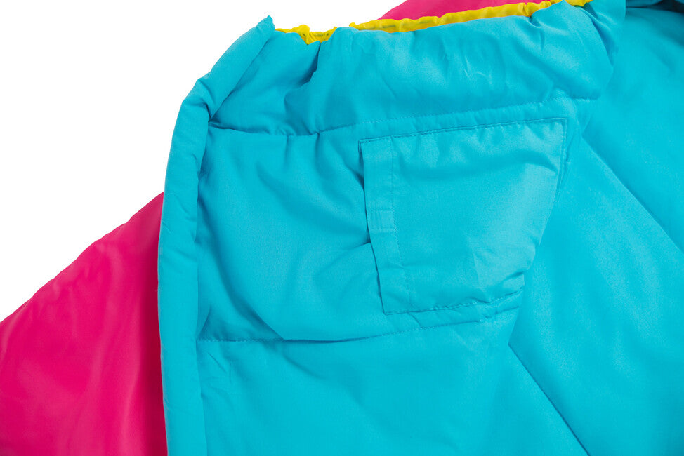 Grüezi-Bag Kids sacco a pelo colorato Grüezi Kids rosa