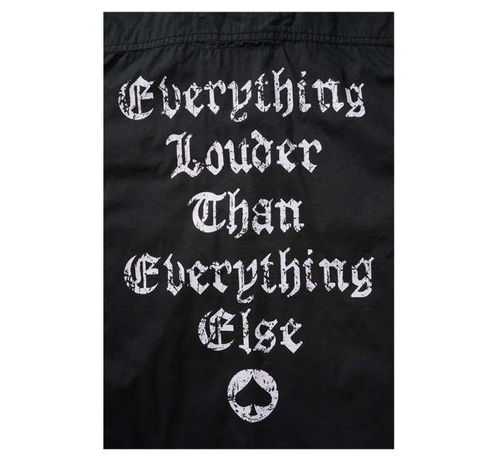 Brandit Motörhead Short Sleeve Shirt, Black