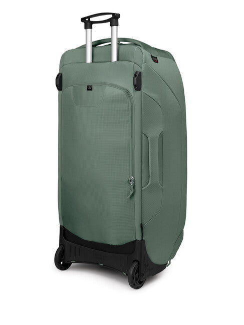Osprey Shuttle 130 borsa da viaggio su ruote, verde koseret