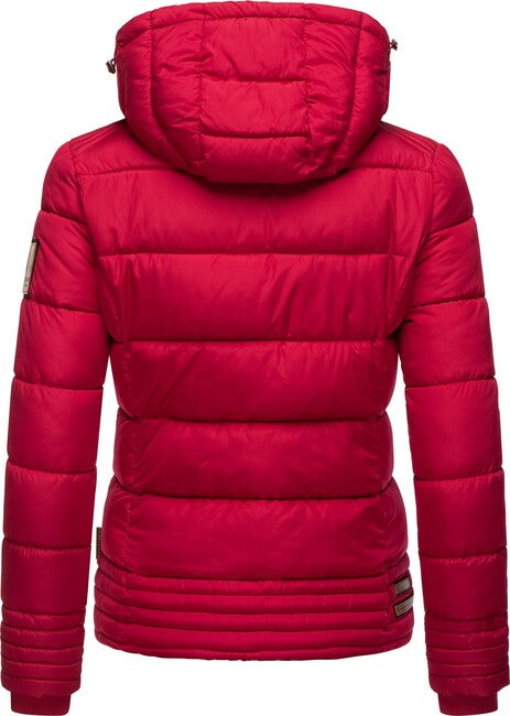 Marikoo SOLE giacca invernale da donna con cappuccio, fucsia