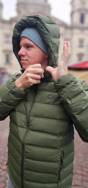 Husky Donnie piumino da uomo, kaki