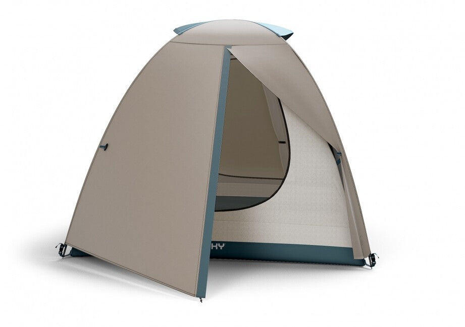 Husky Bizam 2 Classic trekový stan pre 2 osoby, light grey
