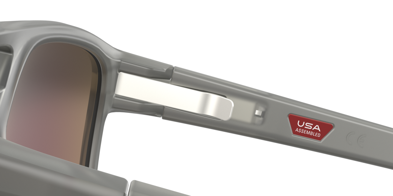 Oakley Latch Beta occhiali da sole con telaio Matte Grey Ink e con le diapositive Prizm Sapphr Irid Polar 54