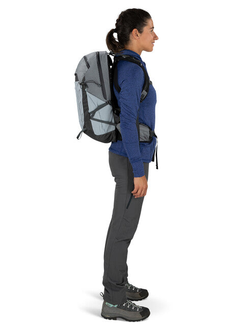 Osprey Tempest Pro 20 zaino da trekking, silver lining