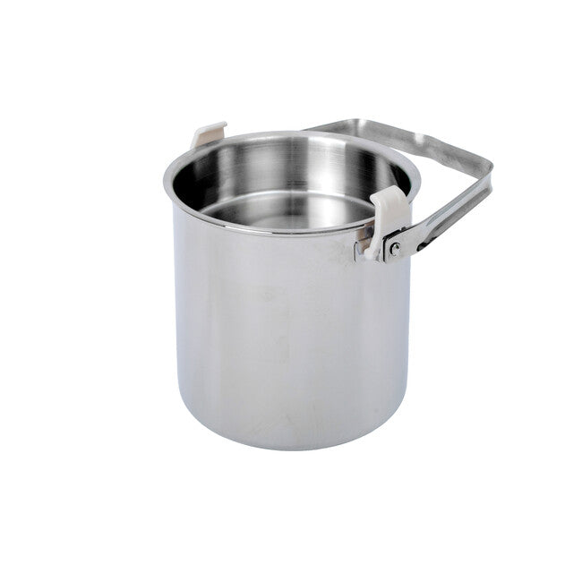 BasicNature Billy Can pentola in acciaio inox 2 l