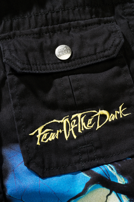 Brandit Iron Maiden camicia senza maniche vintage FOTD, nero