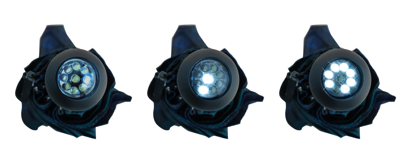 Origin Outdoors LED-Trek ombrello compatto LED, blu-verde