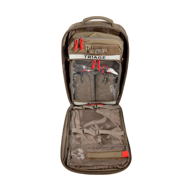 Tasmanian Tiger Medic Mascal Pack zaino di primo soccorso, coyote brown 19L