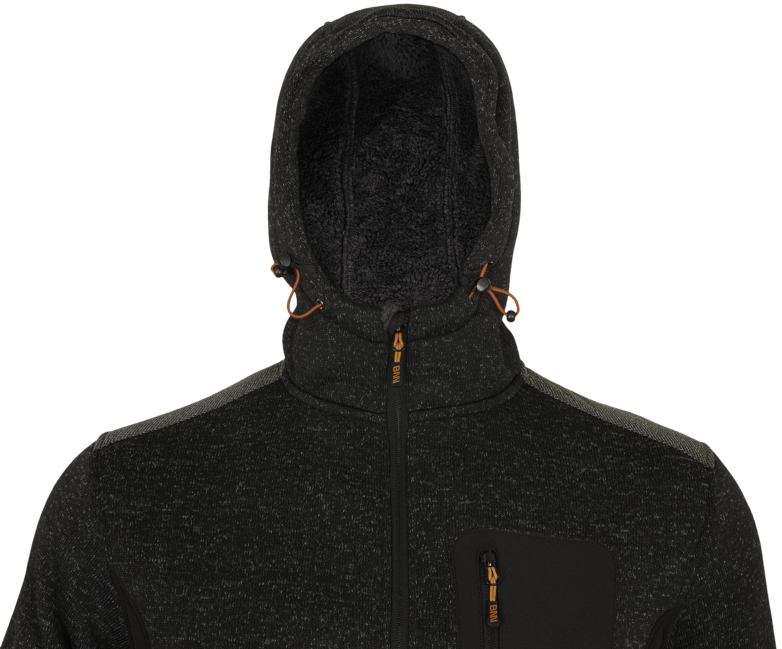 BENNON Nortos felpa, grigio/nero
