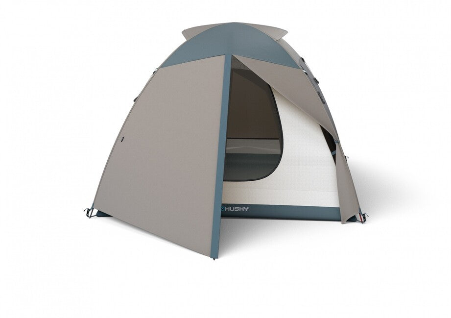 Husky Boyard 4 Classic rodinný stan pre 4 osoby, light grey