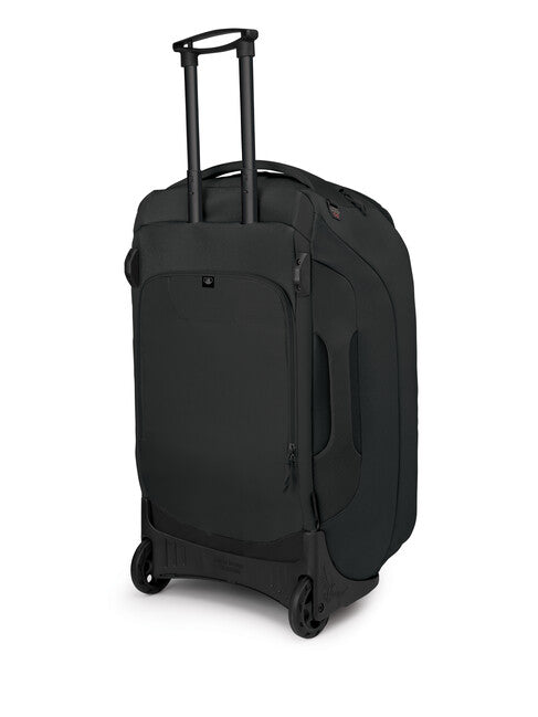 Osprey Shuttle 100 borsa da viaggio con ruote, nera