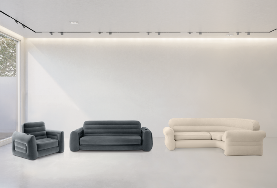 Intex Poltrona gonfiabile pieghevole