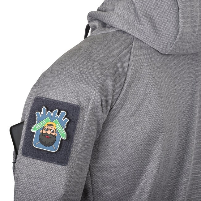 Helikon-Tex Urban Tactical Hoodie (FullZip) - grigio melange