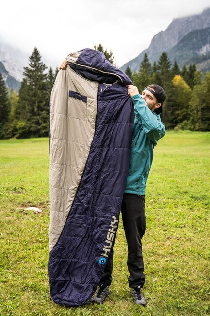 Husky Ember sacco a pelo sintetico tre stagioni -15, blu/grigio