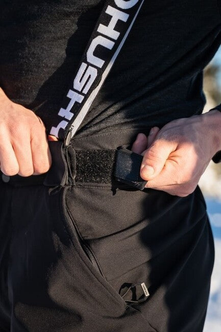 Husky Galti pantaloni da sci da uomo, neri