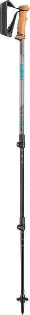 Leki Legacy bastoncini da trekking, metallizzato-petrolio-antracite scuro, 110 - 145 cm
