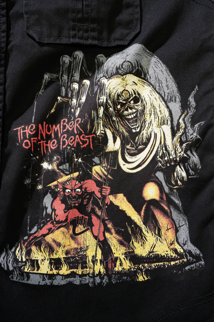 Brandit Iron Maiden camicia senza maniche, nero