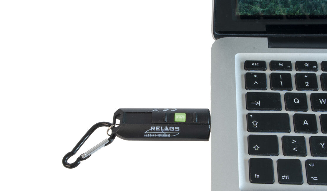 BasicNature Portachiavi usb led, nero