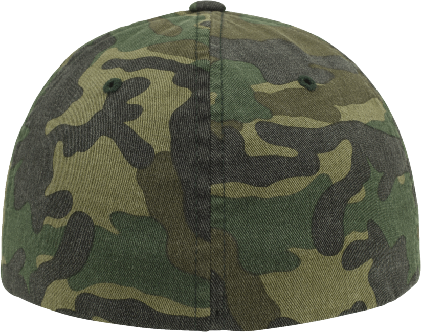 Brandit Flexfit Garment Camo berretto con effetto lavato, woodland