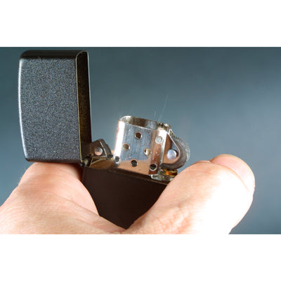Zippo Accendino, nero opaco