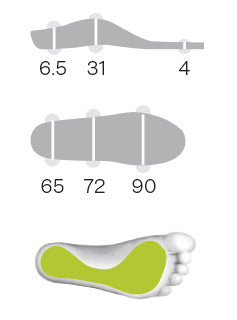 Sidas 3Feet Eco Winter Mid solette con supporto