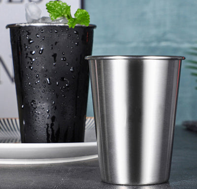 Origin Outdoors Livingstone set di tazze in acciaio inox, 4 pezzi
