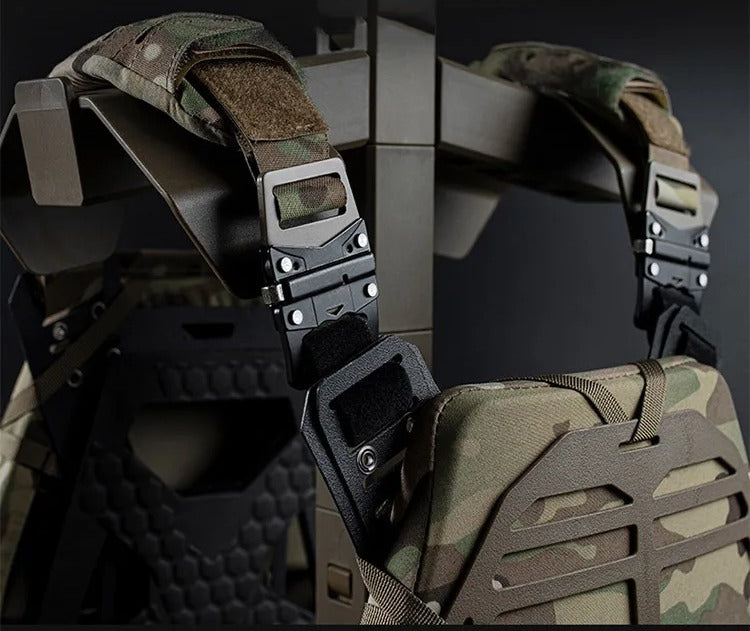 DRAGOWA Tactical Outlaw porta targa, nero