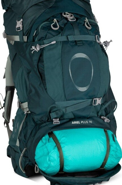 Osprey Ariel Plus 70 zaino da trekking, night jungle blue