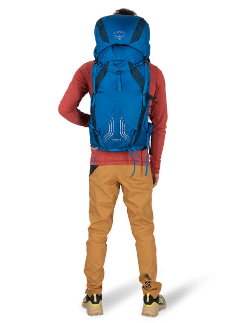 Osprey Exos 38 zaino da trekking, blue ribbon