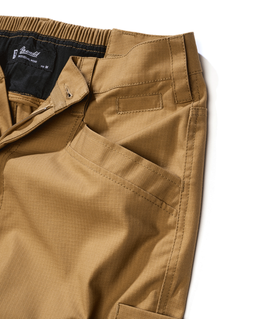 Brandit Pantaloni tattici Ripstop, cammello