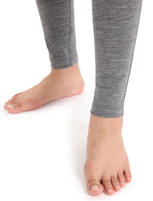 Icebreaker 200 Oasis leggings termici da donna, grigio