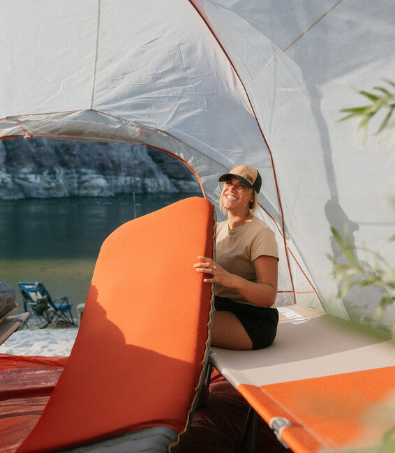 Klymit Klymaloft XL materasso isolato per auto, rosso