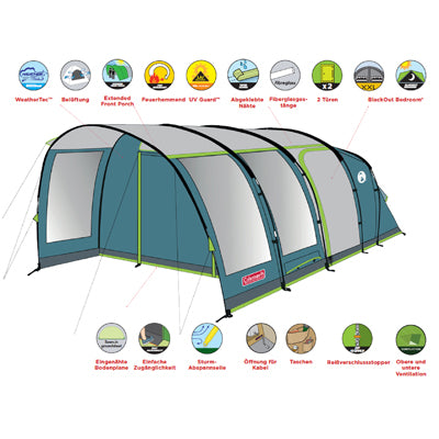 Coleman Castle Pines L tenda per 4 persone