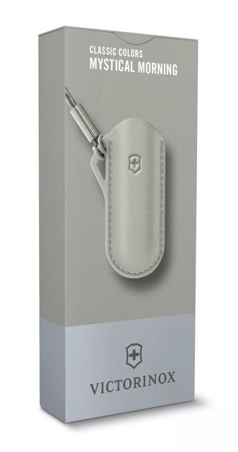 Victorinox fodero per coltelli da tasca in pelle, grigio