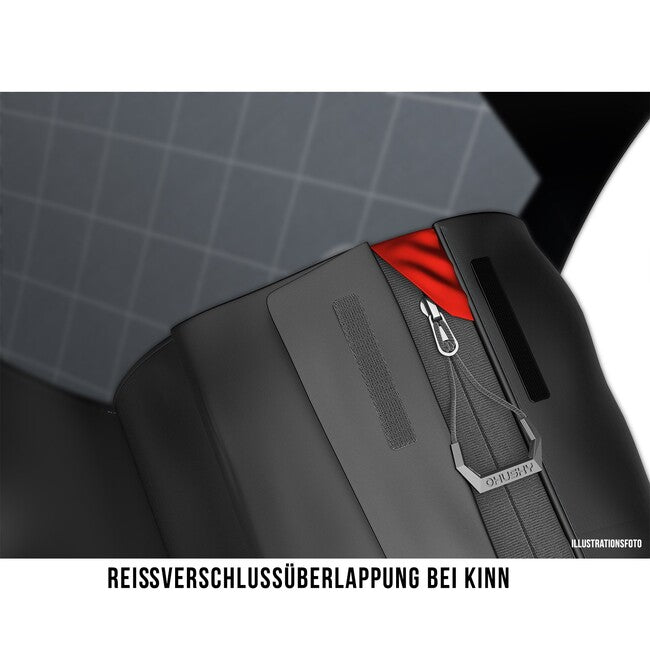 Husky Ane felpa con cappuccio con zip, grigio chiaro