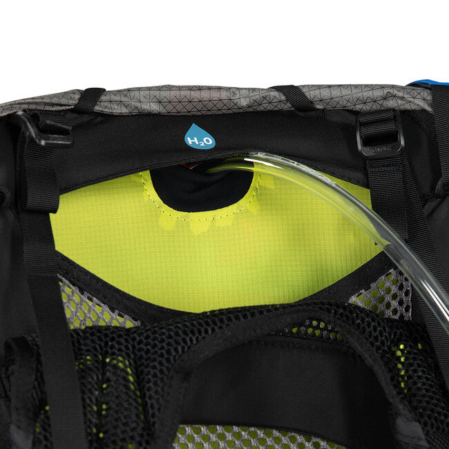 Osprey Eja Pro 55 zaino da trekking, dale grey/poinsettia red